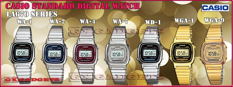 CASIO LA670WA-7 STANDARD Digital Watch | 11street Malaysia - Business